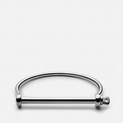 Miansai Thin Screw Cuff In Sterling Silver Jewelry