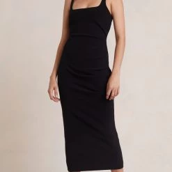 Bec + Bridge Elroy Tuck Midi Dress Dresses