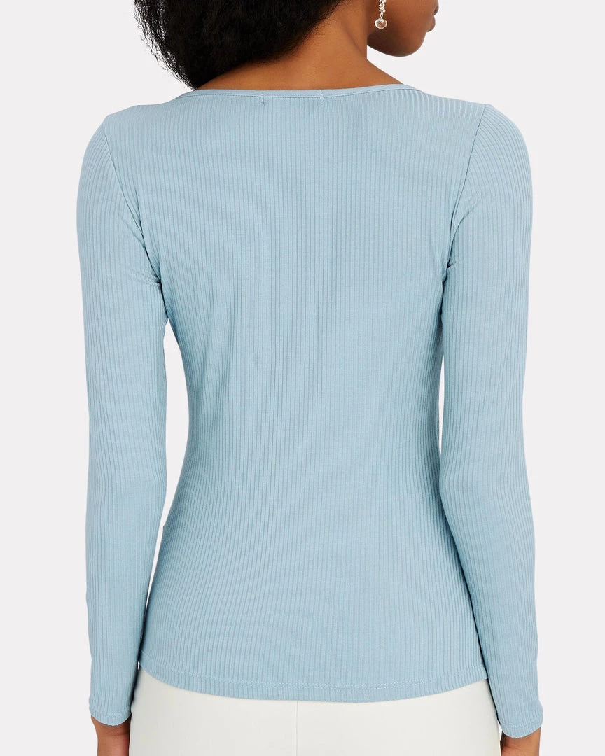 Jonathan Simkhai CLOTHING Diara Long Sleeve Top 5 Jonathan Simkhai CLOTHING Diara Long Sleeve Top