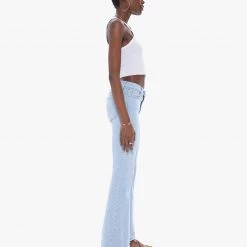 MOTHER The Weekender Fray Denim