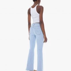 MOTHER The Weekender Fray Denim