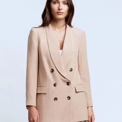 L'AGENCE Jayda Relaxed Double Breast Blazer