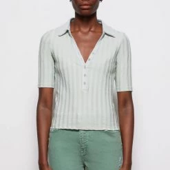 Jonathan Simkhai CLOTHING Terri Compact Rib Jersey