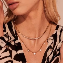 Luv Aj ACCESSORIES Cher Diamonte Necklace 7 Luv Aj ACCESSORIES Cher Diamonte Necklace