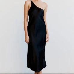 Third Form Crush Bias One Shoulder Midi
