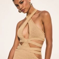 Cult Gaia Aziza Knit Dress Dresses