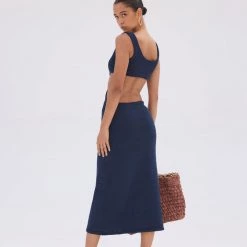 Cult Gaia Bank Knit Dress Dresses