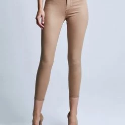 L'AGENCE Margot High Rise Skinny Mix Stitch CLOTHING