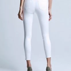 L'AGENCE Denim Margot Coated Skinny Jan