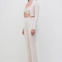 Jonathan Simkhai CLOTHING Kayla Compact Rib Cardigan