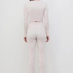 Jonathan Simkhai Blaise Compact Rib Knit Pants CLOTHING