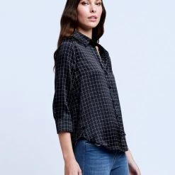 L'AGENCE Dani 3/4 Sleeve Blouse
