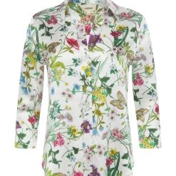 L'AGENCE Dani 3/4 Sleeve Blouse Tops 9 L'AGENCE Dani 3/4 Sleeve Blouse Tops