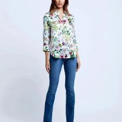 L'AGENCE Dani 3/4 Sleeve Blouse Tops 8 L'AGENCE Dani 3/4 Sleeve Blouse Tops
