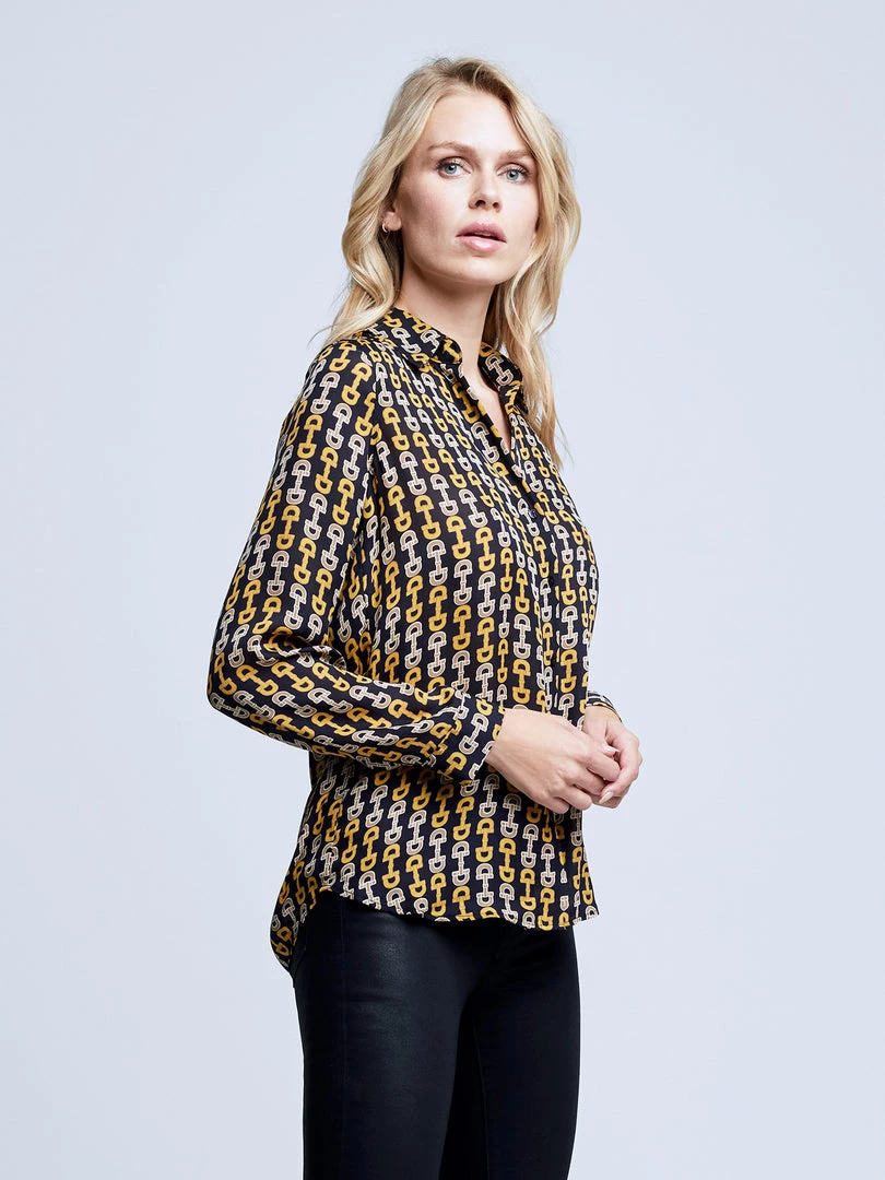 L'AGENCE Tops Nina Blouse 5 L'AGENCE Tops Nina Blouse