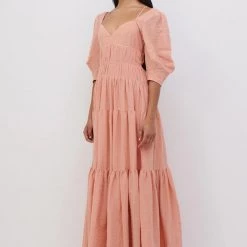 Jonathan Simkhai Wilder Gauze Maxi Dress