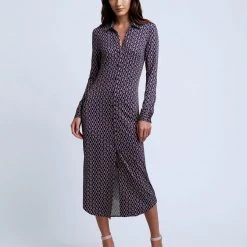 L'AGENCE Raelynn Shirt Dress