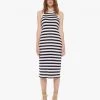 MOTHER The Chin Ups Midi Dress