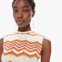 MOTHER The Open Back Tank Top CLOTHING