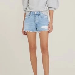 Agolde Parker Vintage Cut Off Short In Freewheeling CLOTHING
