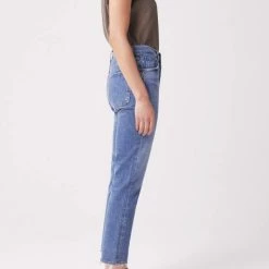 Agolde Riley High Rise Straight Crop