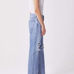Agolde 90's Mid Rise Loose Fit Jeans In Wander Denim
