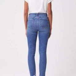 Agolde Nico High Rise Slim Fit Denim