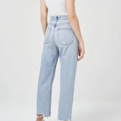 Agolde 90's Crop Pant In Nerve Denim