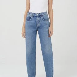 Agolde Tapered Baggy In Passenger Denim