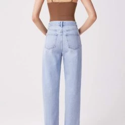 Agolde Fold Waistband Jean In Sideline