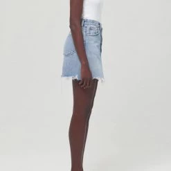 Agolde Criss Cross Skirt In Symbol CLOTHING