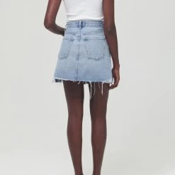 Agolde Criss Cross Skirt In Symbol CLOTHING