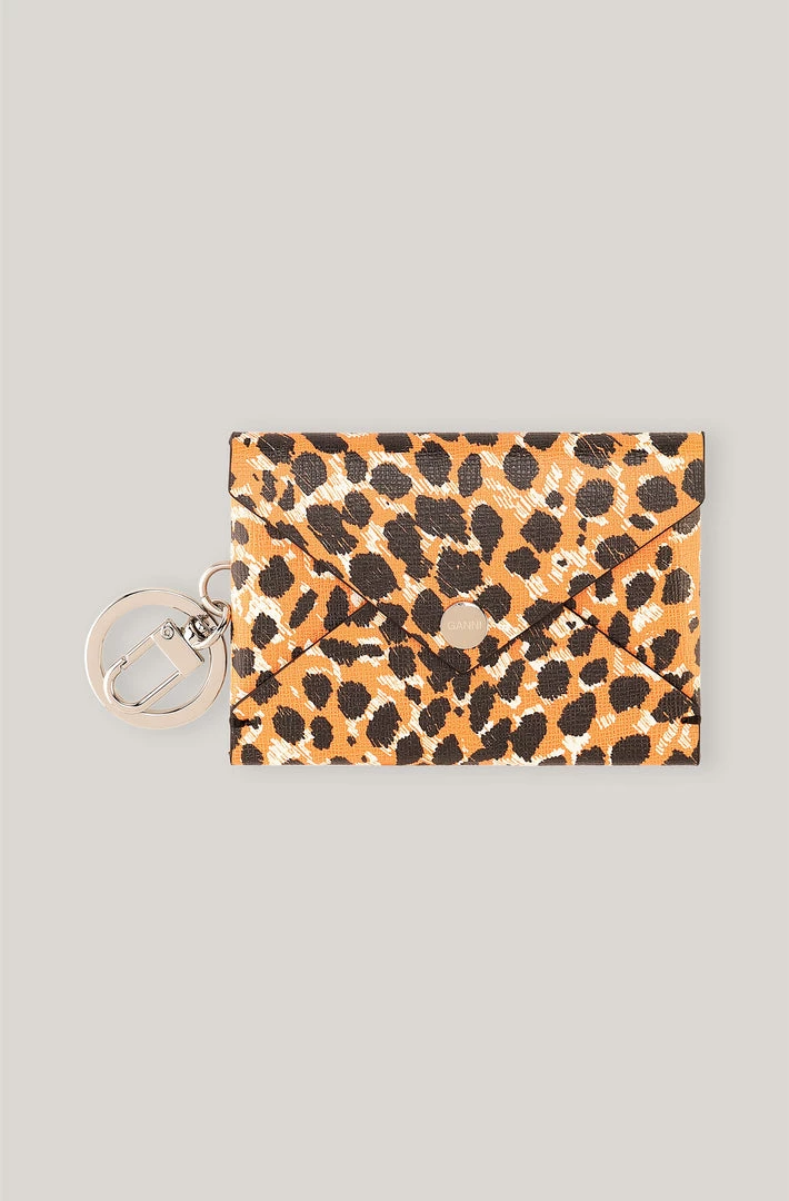 GANNI Recycled Leather Pouch Keychain ACCESSORIES 3 GANNI Recycled Leather Pouch Keychain ACCESSORIES