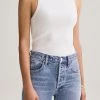 Agolde Rib High Neck Tank