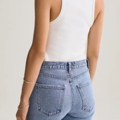 Agolde Rib High Neck Tank