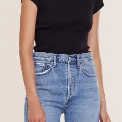 Agolde 90's Scoop Neck Rib