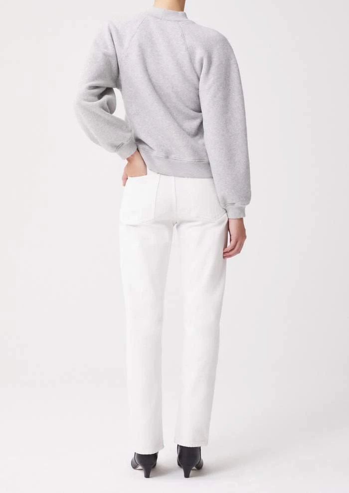 Agolde Tarron Mock Neck Sweatshirt