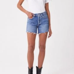 Agolde Parker Long Short In Skywave