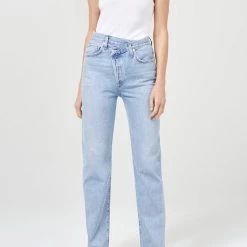 Agolde Criss Cross Straight In Dimension