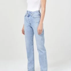 Agolde Criss Cross Straight In Dimension