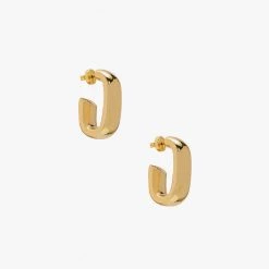 Anine Bing Chunky Hoop Earrings