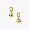 Anine Bing Link Ball Drop Earrings ACCESSORIES 1 Anine Bing Link Ball Drop Earrings ACCESSORIES