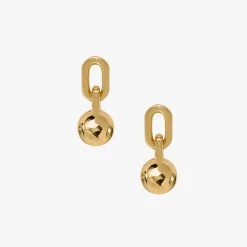 Anine Bing Link Ball Drop Earrings ACCESSORIES