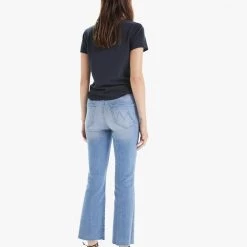 MOTHER Denim The Hustler Ankle Fray