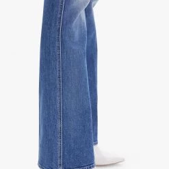 MOTHER High Waisted Smokin' Double Heel Beyond The Sky