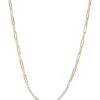 Luv Aj ACCESSORIES Ballier Gold Chain Link Necklace 1 Luv Aj ACCESSORIES Ballier Gold Chain Link Necklace