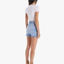 MOTHER Scrapper Cut Off Fray Short CLOTHING