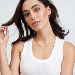 Arms Of Eve ACCESSORIES Cecilia Necklace - Gold And Pearl