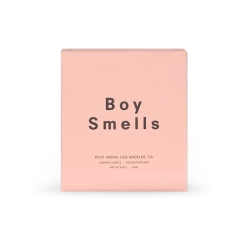 Boy Smells Ash Candle