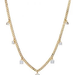 Luv Aj ACCESSORIES Cher Diamonte Necklace